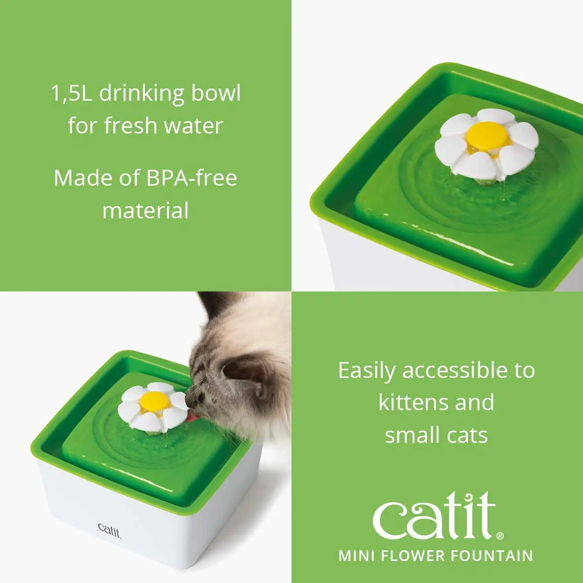 Catit Blomster Vandautomat Mini til Kat